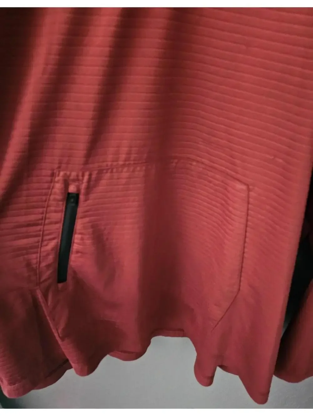 Men's Solaris Pullover Sweater Brown Long Sleeve Workout Size 4XT Front Pocket - Picture 8 of 16